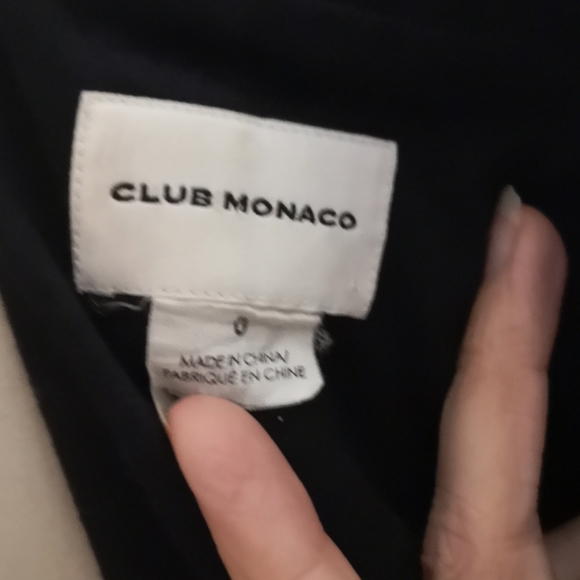 Club Monaco Jersey double breasted blazer - Picture 5 of 7